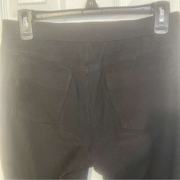 Eileen Fisher Tencel Black Corduroy Pull on Pants Size PS - Picture 4 of 6